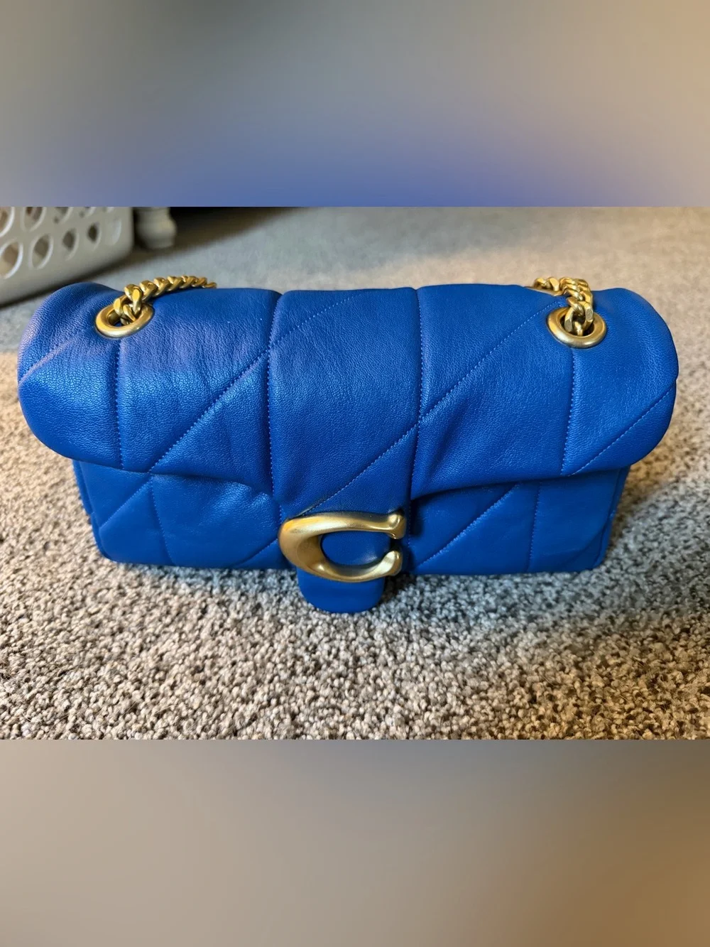 Coach Deep Sky Quilted Tabby 26 (Selfridges Exclusive)